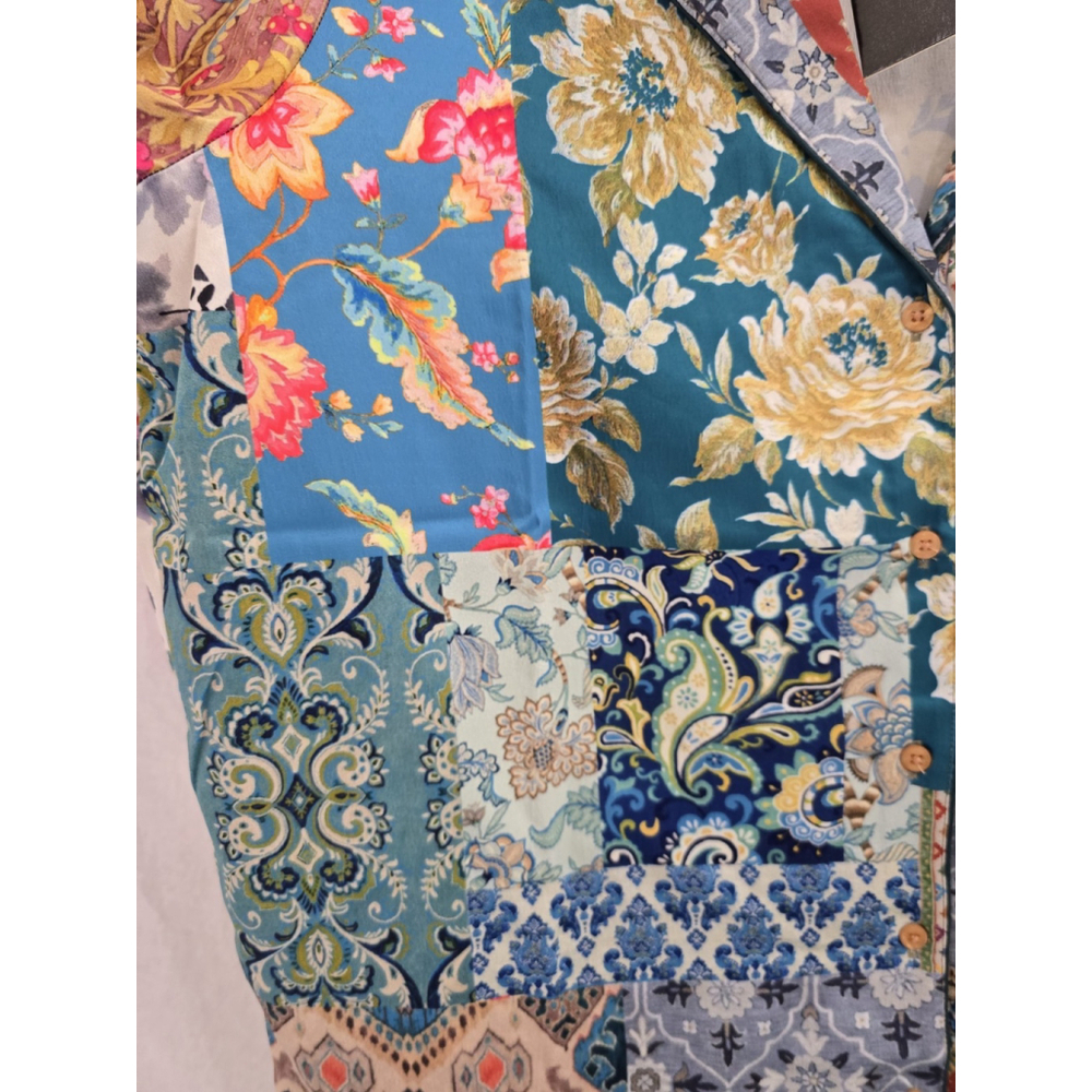 Tohani Collection NWT 2 Piece Pajamas Colorblock Designs Pants /Shirt LADIES Med - Picture 6 of 16